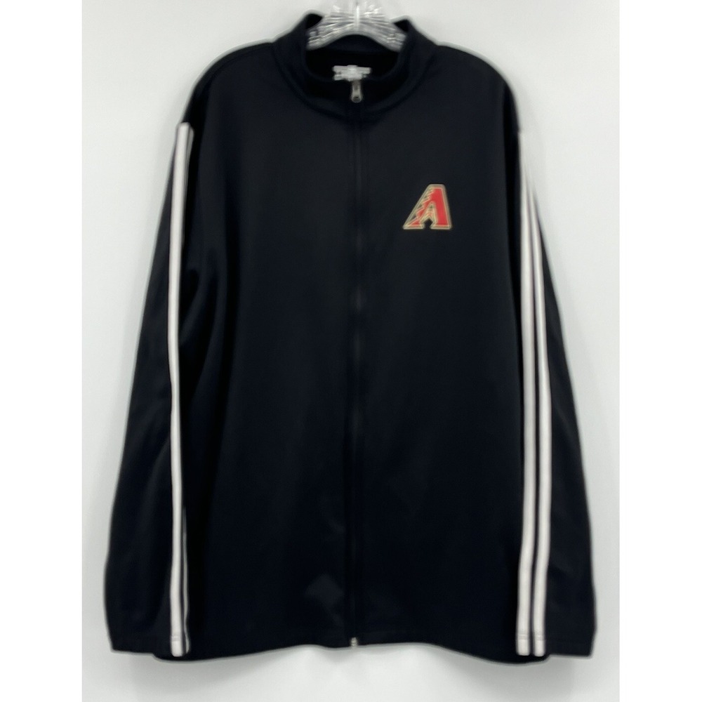 Arizona Diamondbacks Full Zip MLB Genuine Merchandise Track Jacket Mens Size 2XL